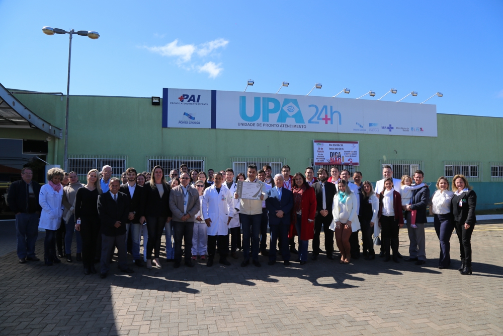 UPA do Núcleo Santa Paula recebe certificado nacional de qualidade