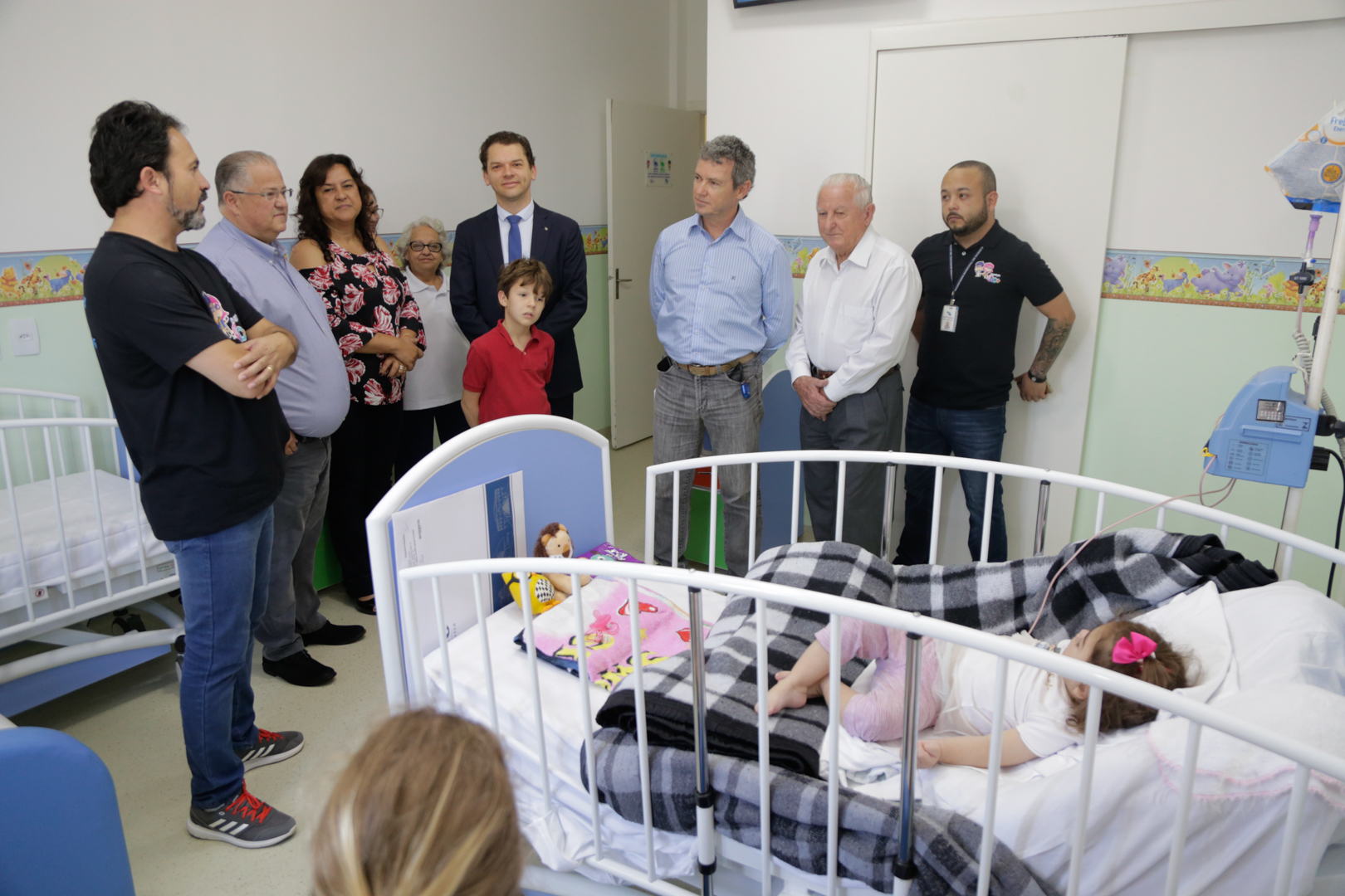 Hospital da Criança recebe mais duas novas enfermarias reformadas
