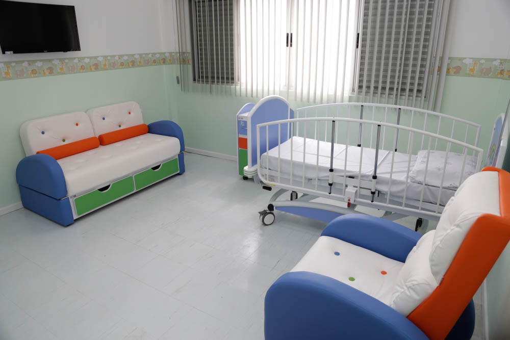 Projeto 'Adote uma Enfermaria' amplia estrutura do Hospital da Criança