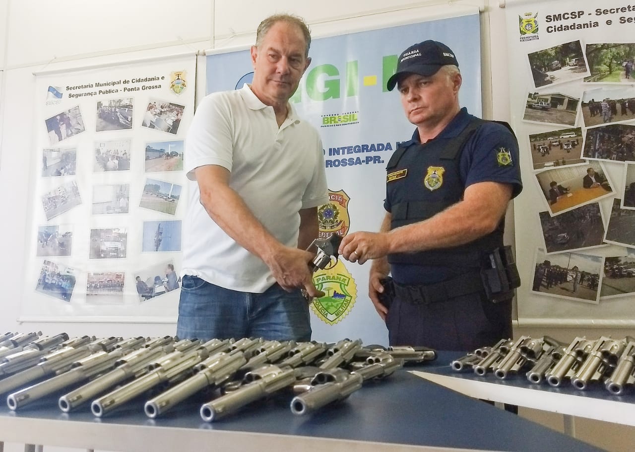Segurança Pública: Guarda Municipal recebe novas armas