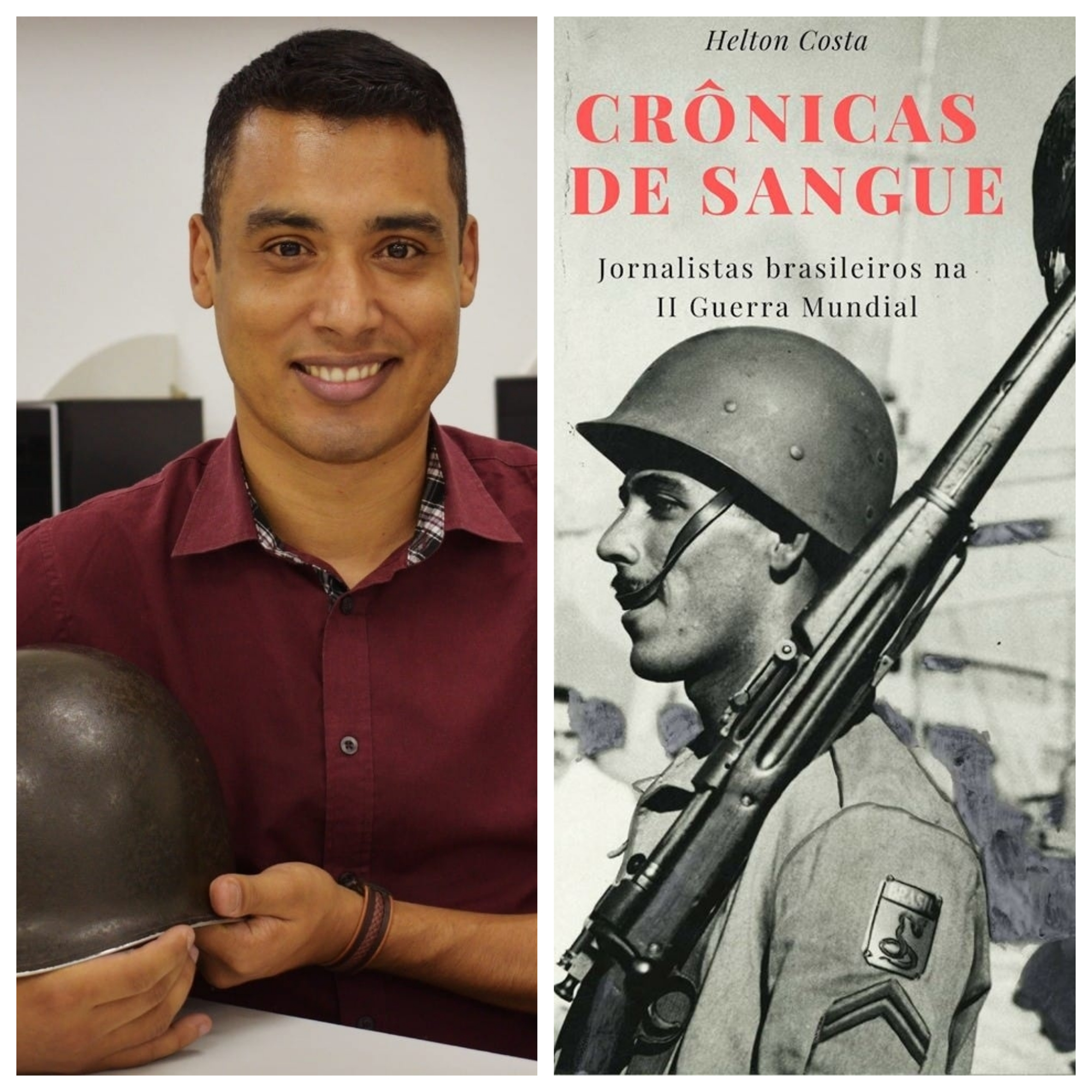 Professor da UniSecal publica livro sobre correspondentes brasileiros na II Guerra Mundial