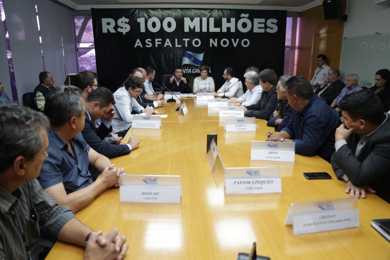 R$ 100 milhões: PG alcança investimento histórico em asfalto
