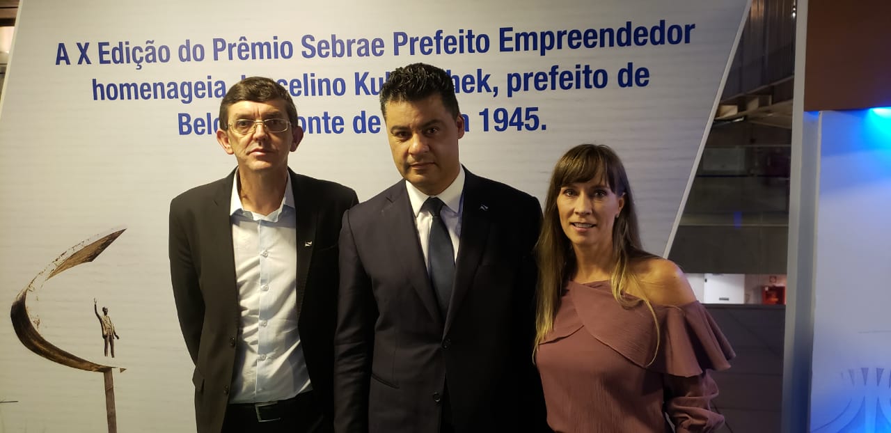 Prêmio Sebrae: Rangel é reconhecido nacionalmente como Prefeito Empreendedor