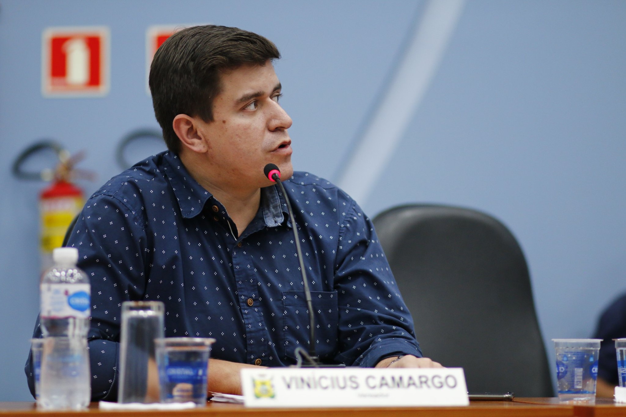 Vinicius promete gestão 'linha dura' e diz que irá barrar 'projetos eleitoreiros' na CLJR