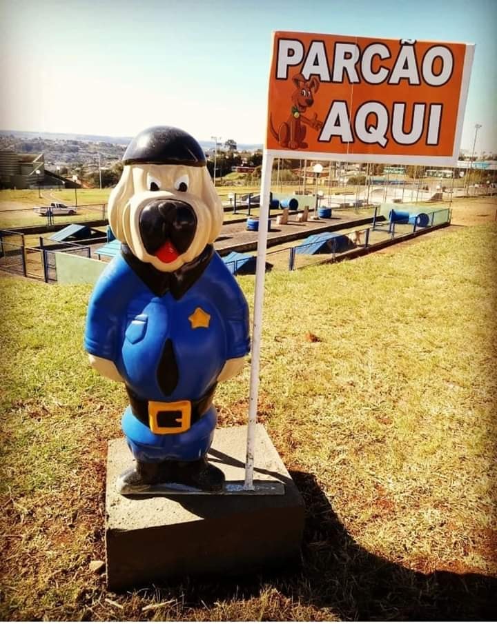 Boneco mascote do "ParCão" é furtado em Ponta Grossa