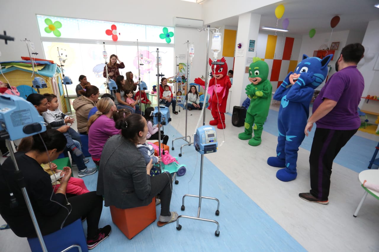 Hospital realiza semana de atividades para crianças internadas