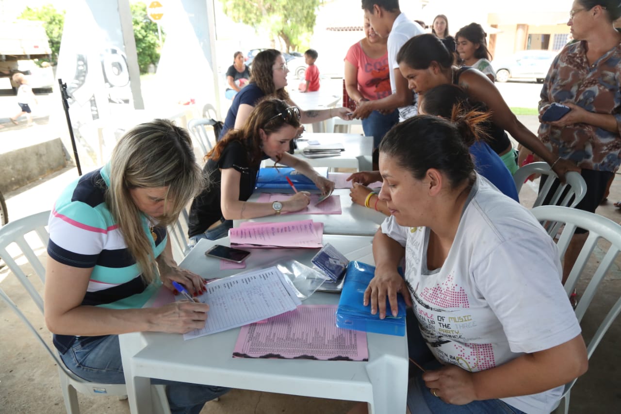 Mutirão descentraliza serviços municipais no Núcleo Pitangui e Rio Verde