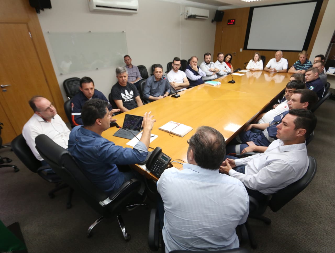 Prefeitura promove reunião com representantes do Samu Ponta Grossa