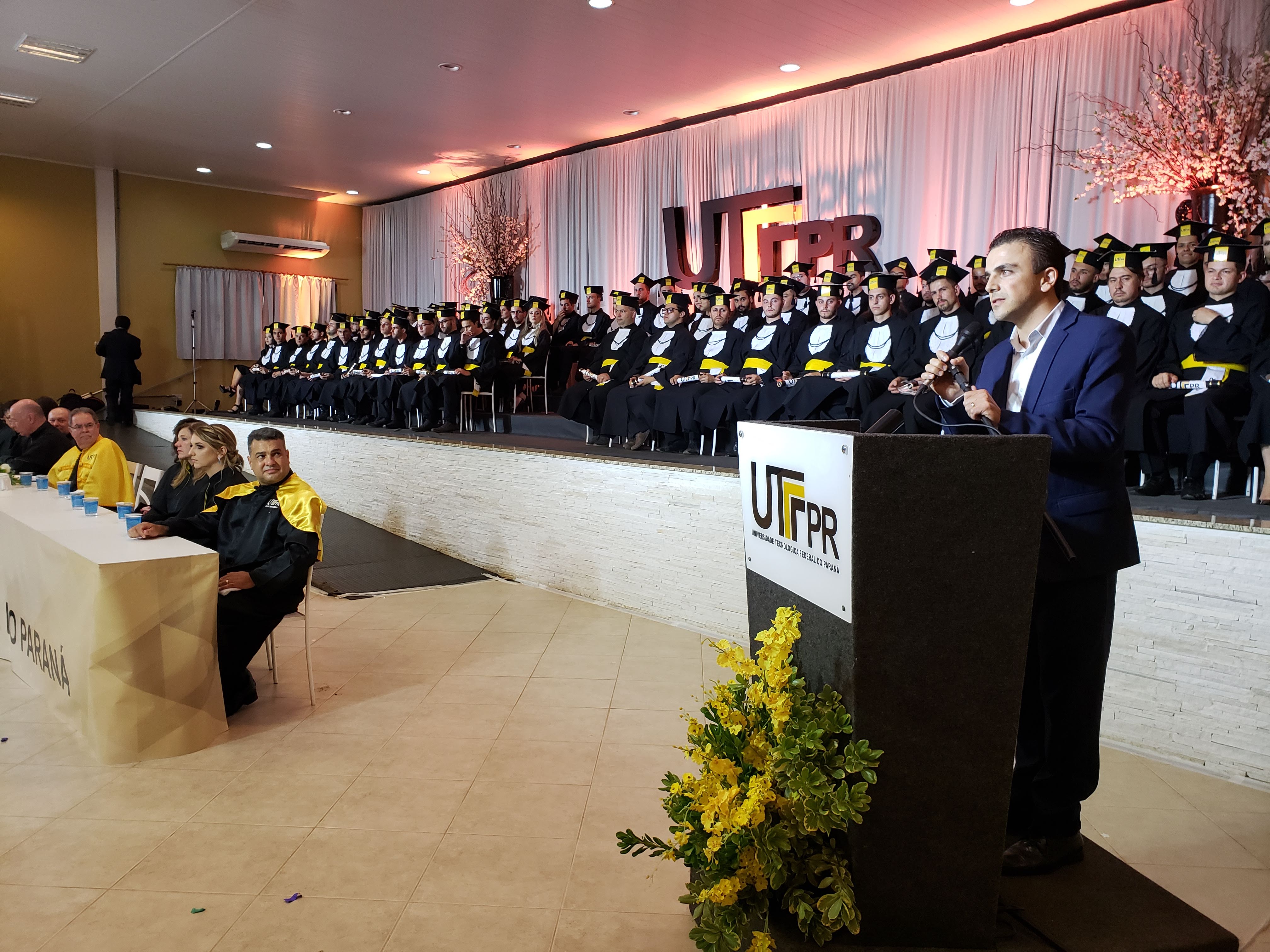 Aliel é escolhido patrono de formandos da UTFPR