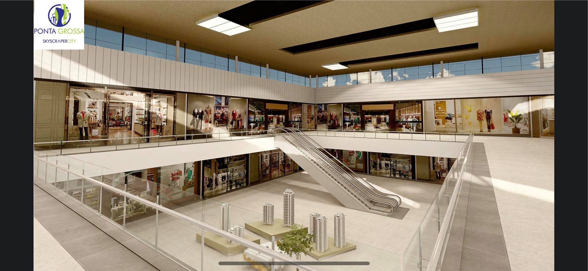 R$ 300 milhões: Divulgadas as imagens de como deve ficar o novo shopping de PG