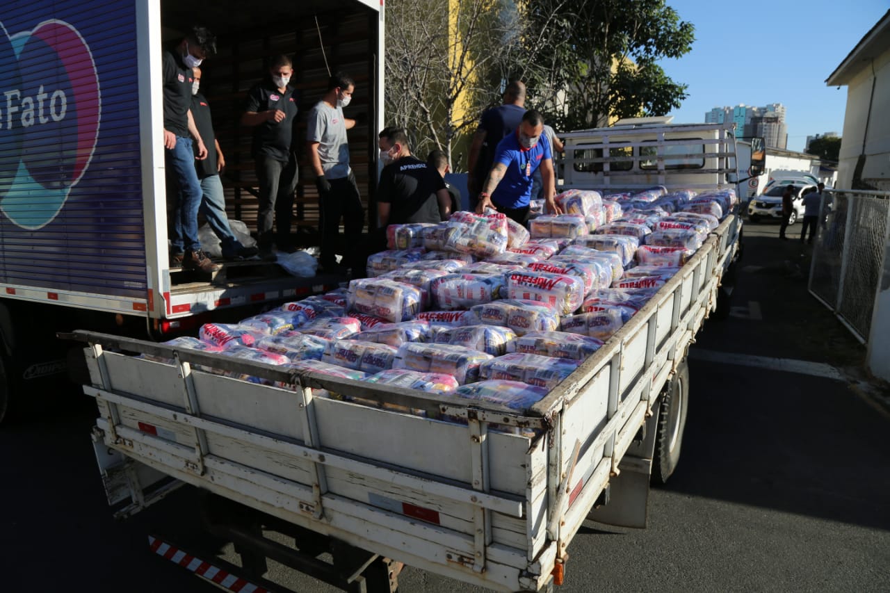 FASPG recebe 22 toneladas de alimentos para campanha ‘PG sem Fome’