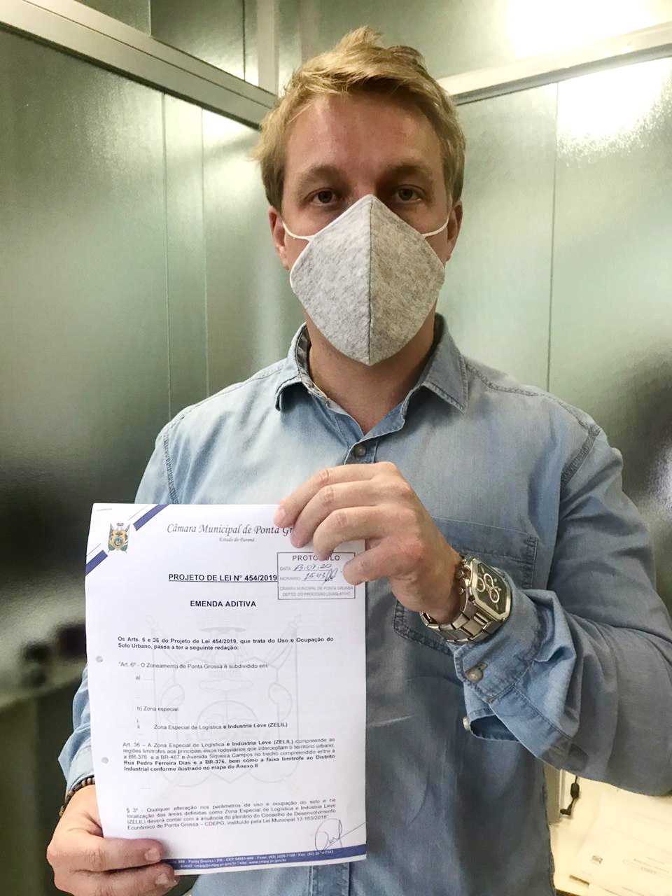 Rudolf pede mudanças em defesa do Distrito Industrial e do Aeroporto