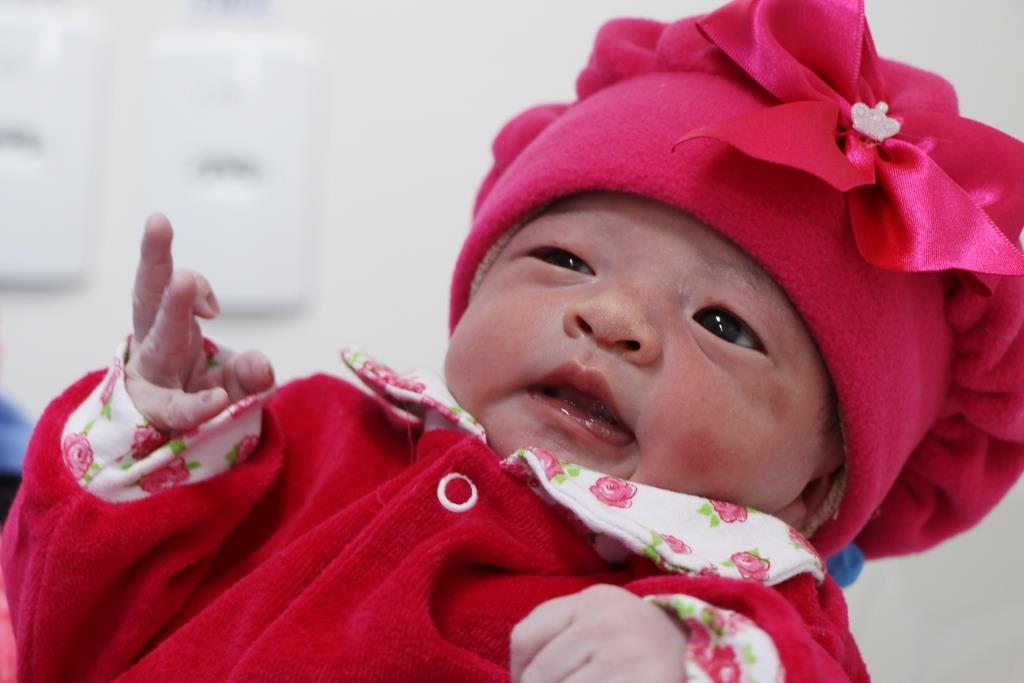 Nasce primeiro bebê na maternidade do Hospital da Criança