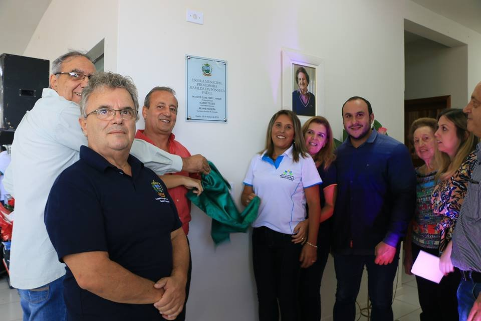 Castro: Prefeitura inaugura Escola Municipal Marilda da Fonseca Fadel