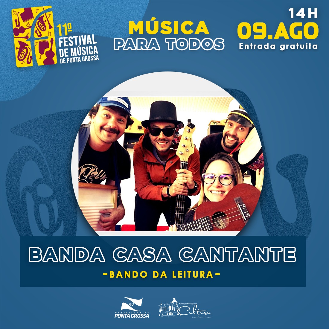 Festival de Música promove atrações em bairros e instituições sociais