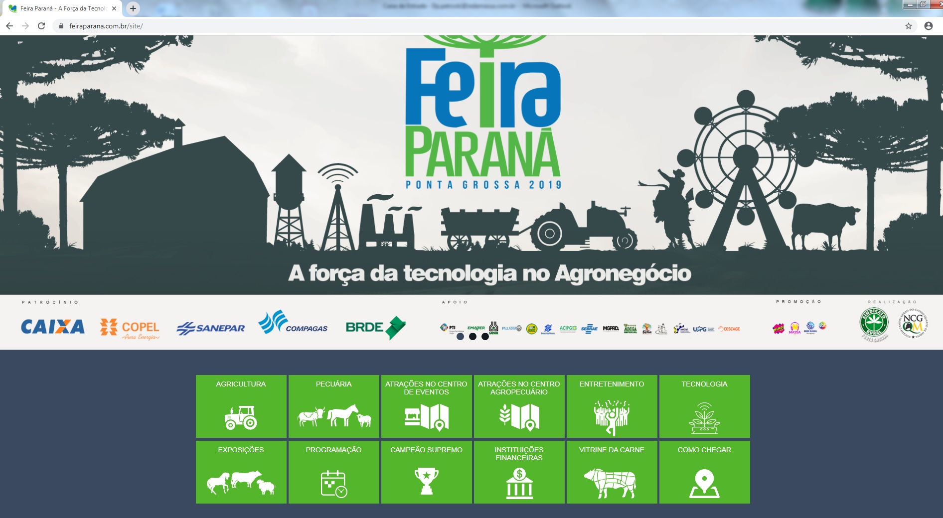 Feira Paraná lança site com informações do evento