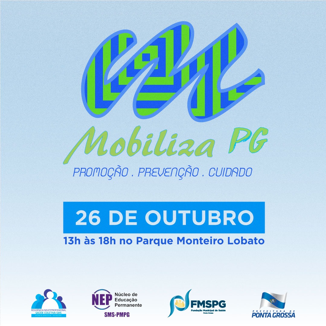 Mobiliza PG leva cuidado com a saúde ao Parque Monteiro Lobato