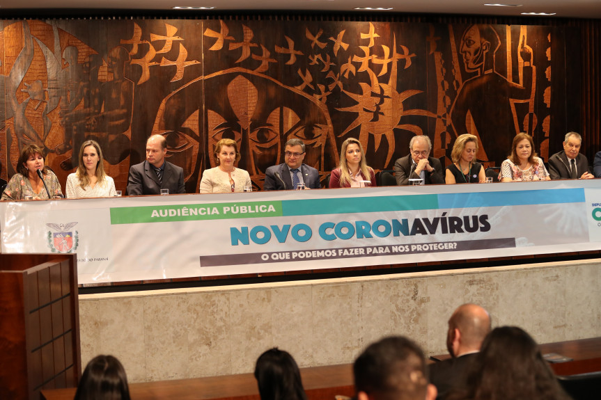 Políticas e ações de prevenção ao Novo Coronavírus são discutidas na Assembleia