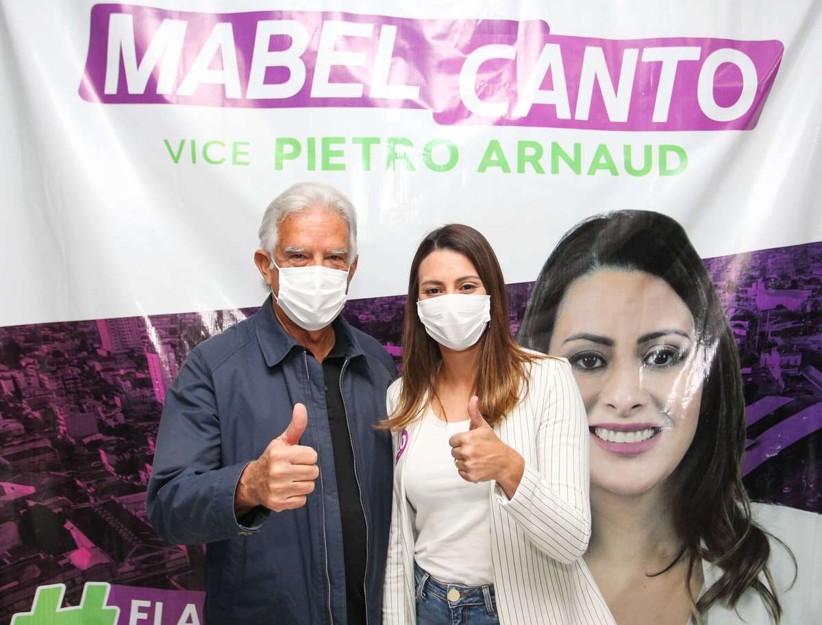 Mabel Canto recebe apoio do deputado Rubens Bueno