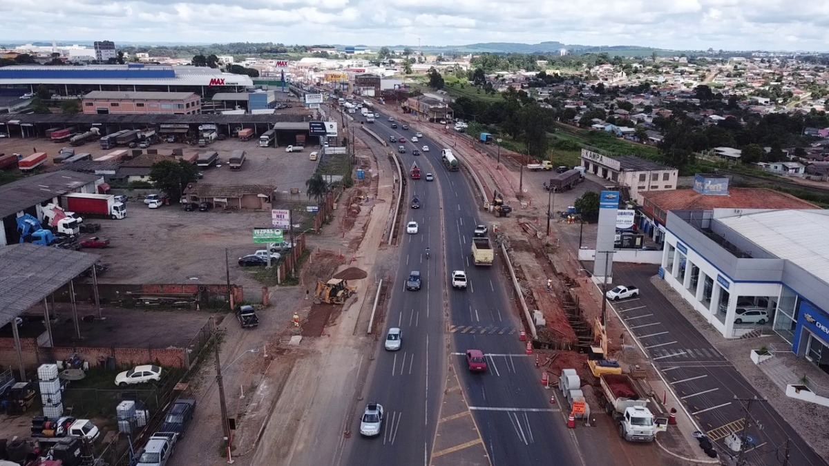Para avanço nas obras, CCR RodoNorte realiza  mudanças no trânsito da Avenida Souza Naves