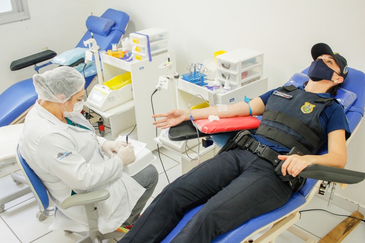 Secretaria promove ação de doação de sangue e plasma