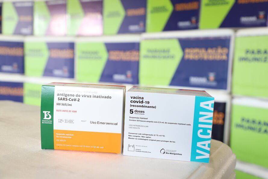 Paraná receberá mais 244,8 mil doses de vacinas contra a Covid-19