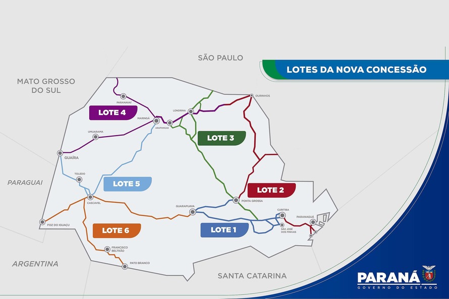 Entenda como vai funcionar o novo modelo de concessão de rodovias no Paraná