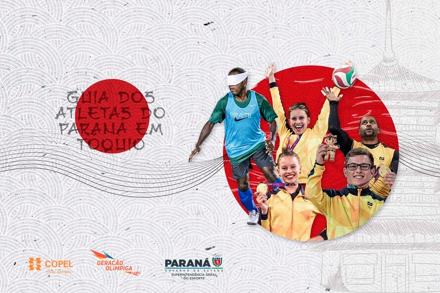 Estado divulga o calendário dos atletas do Paraná nas Paralimpíadas de Tóquio