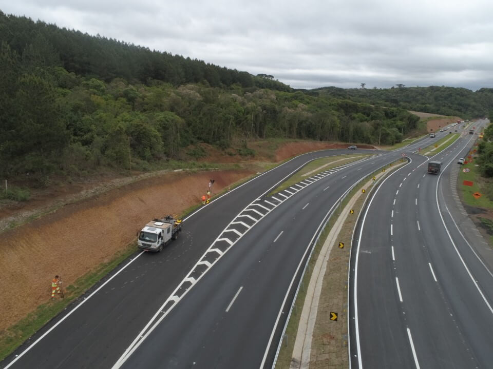 CCR RodoNorte encerra contrato com 245 kms duplicados nas rodovias do Paraná