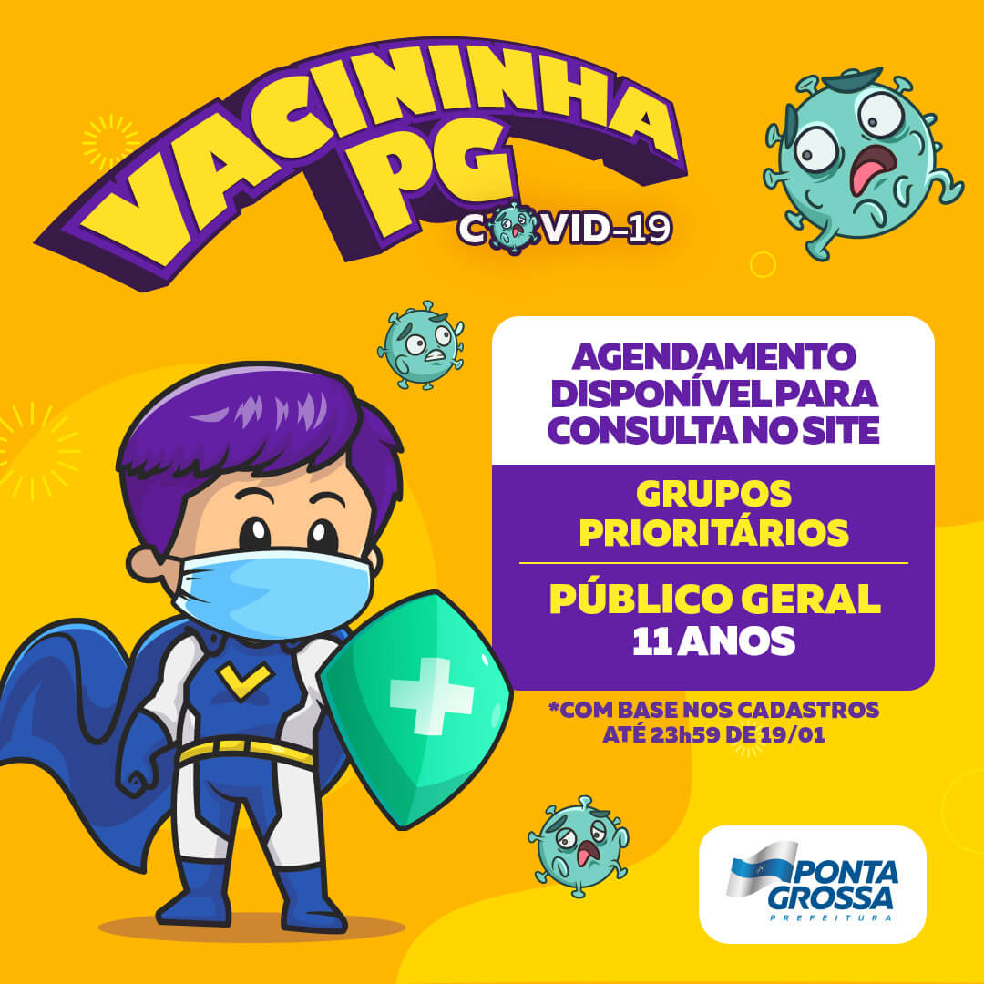 Prefeitura libera consulta de agendamento para vacinação de crianças