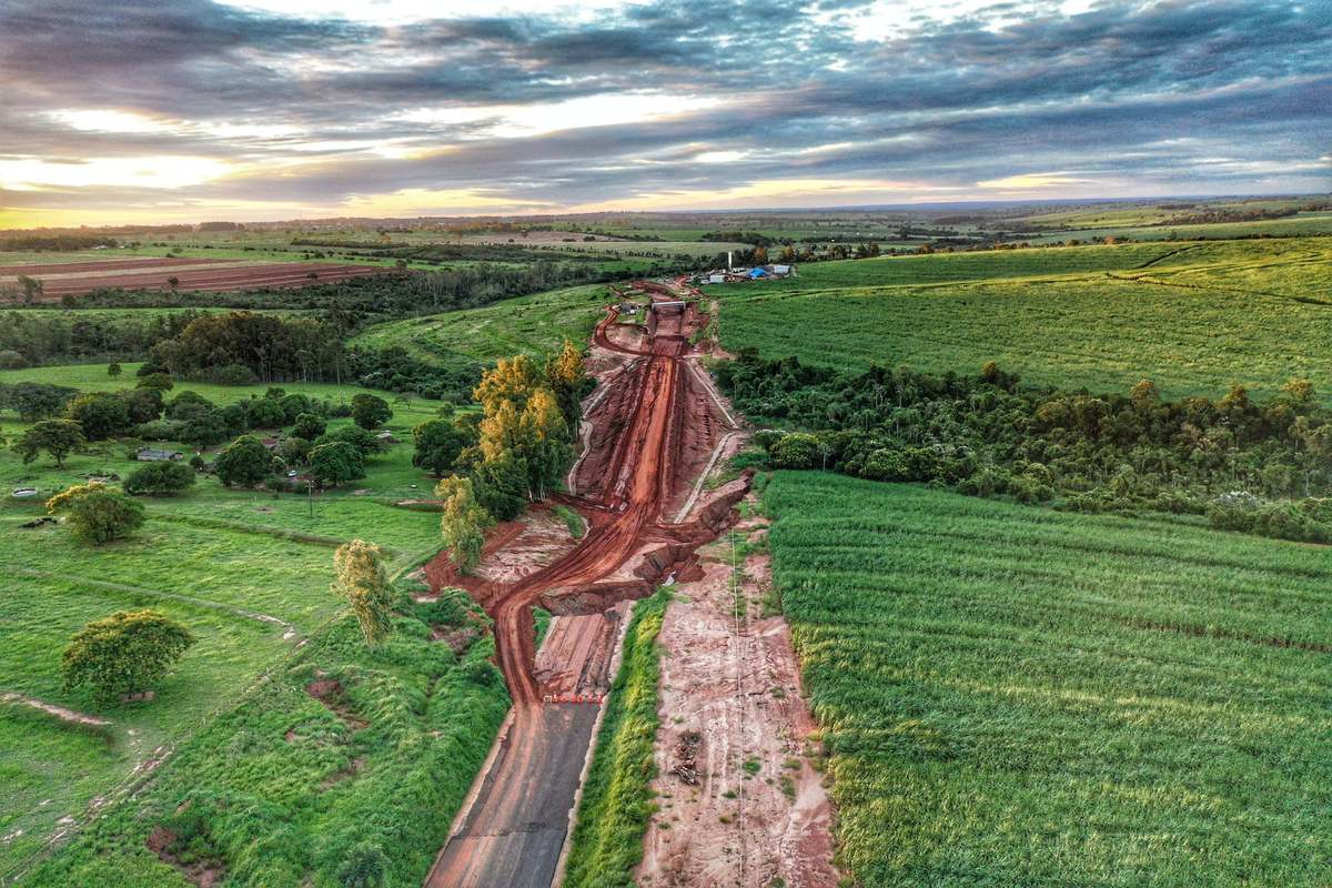 Obras na Estrada Boiadeira avançam e ultrapassam 75% de execução