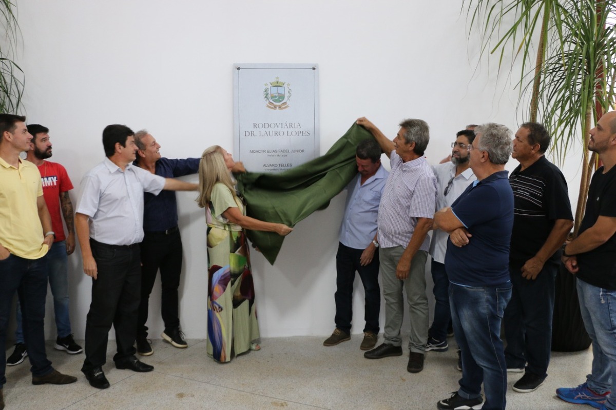 Moacyr inaugura nova Rodoviária de Castro com investimento de R$ 6,9 milhões