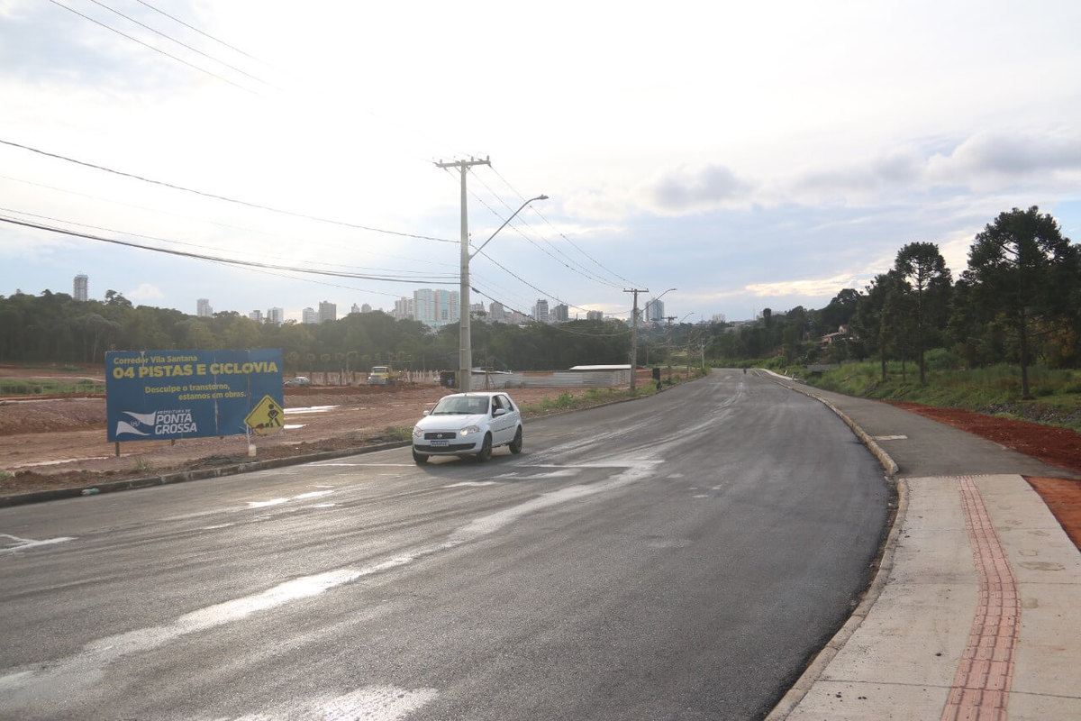 Prefeitura libera tráfego em pistas do 'Corredor Santana'