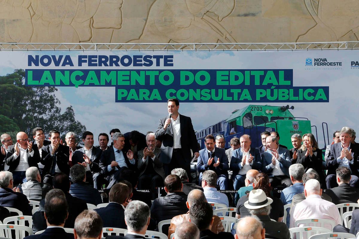 Estado divulga o edital da Nova Ferroeste, ligação ferroviária que deve transformar o País