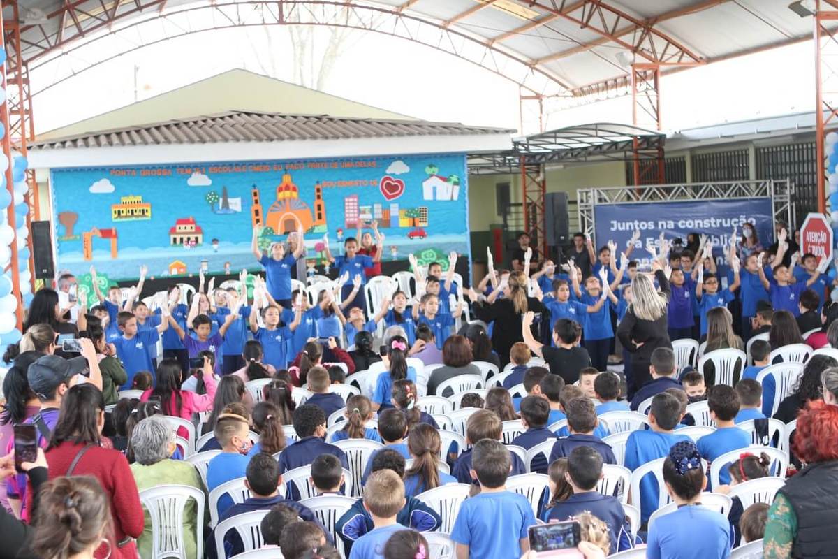 Prefeitura entrega ampliação de mais uma escola, no Jardim Paraíso