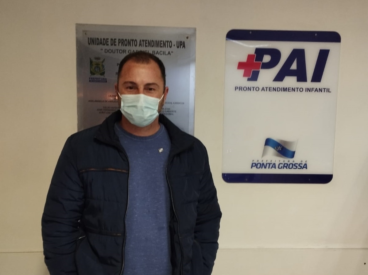 Daniel Milla, prefeito em exercício, visita a UPA Santa Paula