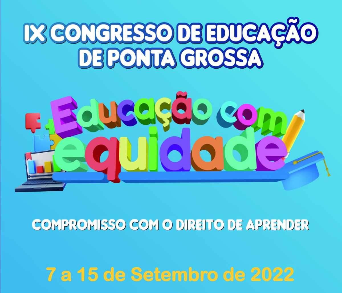 Educação lança o IX Congresso de Educação de Ponta Grossa