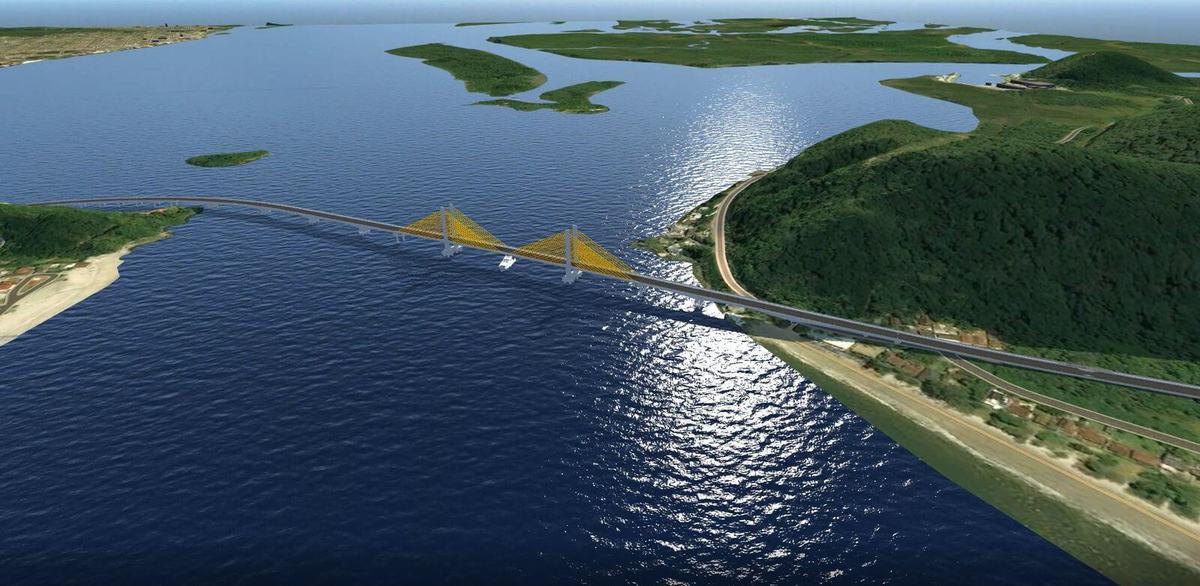Ponte de Guaratuba terá investimento de R$ 386 milhões