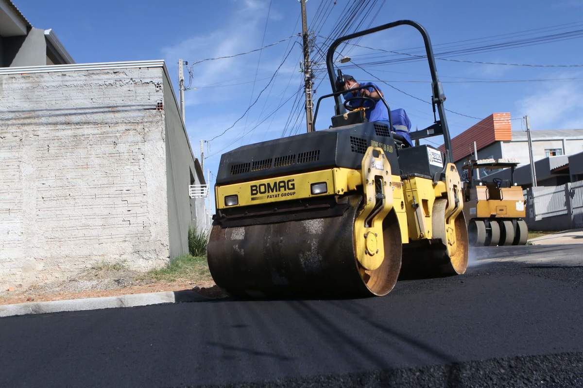 Prefeitura investe mais de R$ 138 milhões em pavimentação