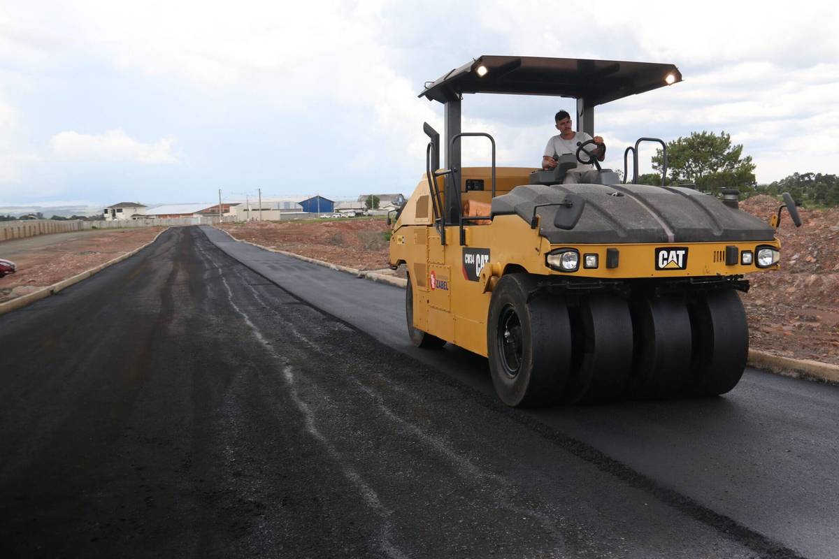 Obras do acesso ao Aeroporto de Ponta Grossa entram na fase final