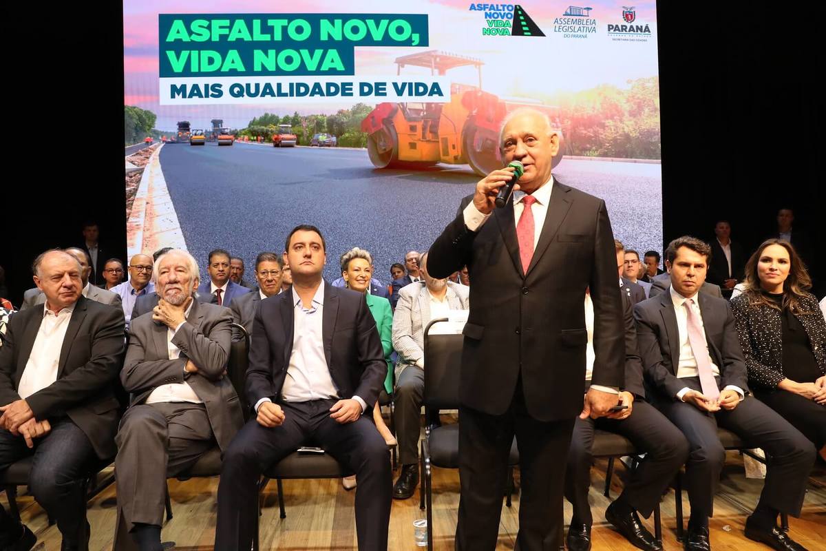 Assembleia participa do lançamento do programa “Asfalto Novo, Vida Nova”