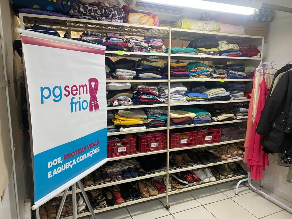 Campanha PG Sem Frio já distribuiu mais de 3 mil peças