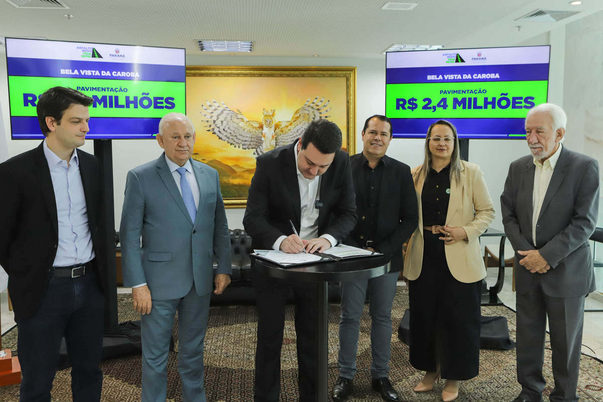 Governador libera R$ 20,4 milhões para pavimentação e iluminação LED em mais sete municípios