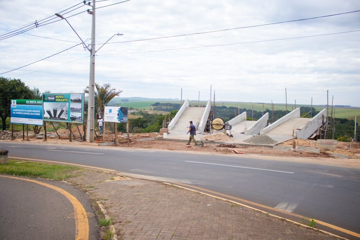 Novo mirante de Tibagi começa a ganhar forma