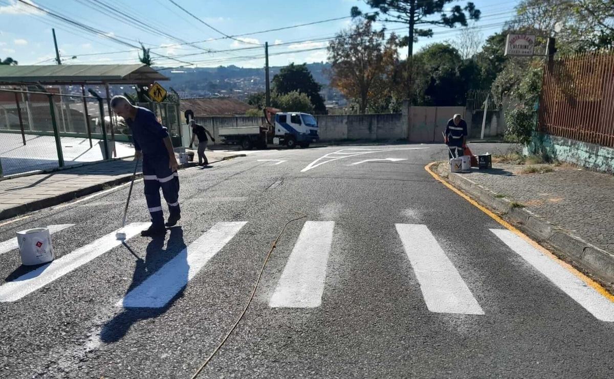 Executivo vai intensificar sinalização horizontal em Ponta Grossa