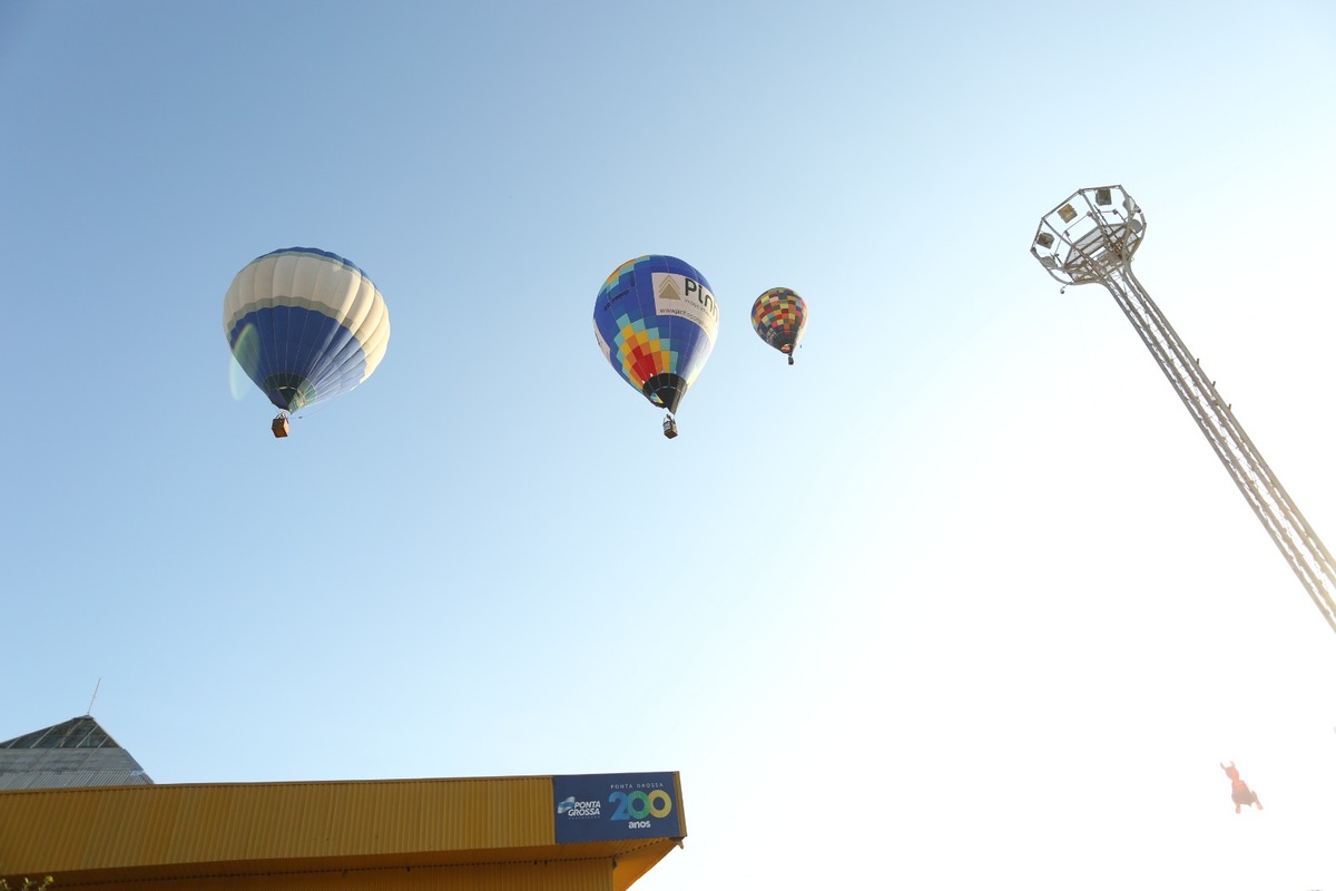 Festival de Balonismo segue neste fim de semana no Centro de Eventos