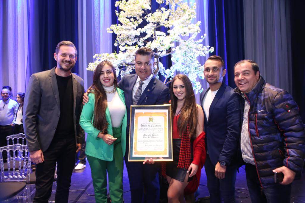 Marcelo Rangel recebe título de cidadão benemérito de Ponta Grossa