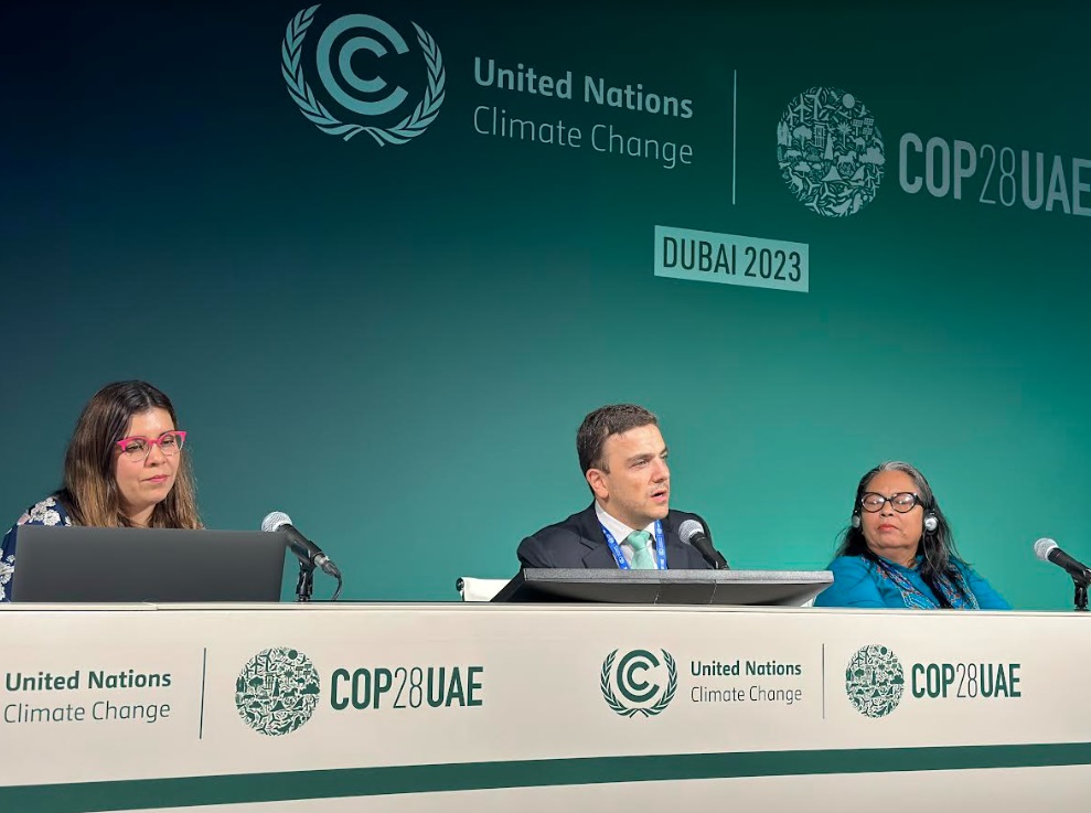 Aliel debate crédito de carbono com lideranças mundiais na COP28
