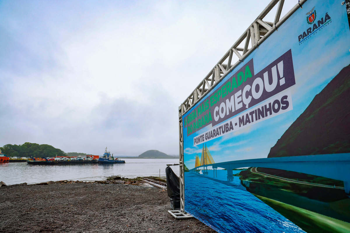 Primeiros leilões da concessão e Ponte de Guaratuba-Matinhos são marcos de 2023 no Paraná