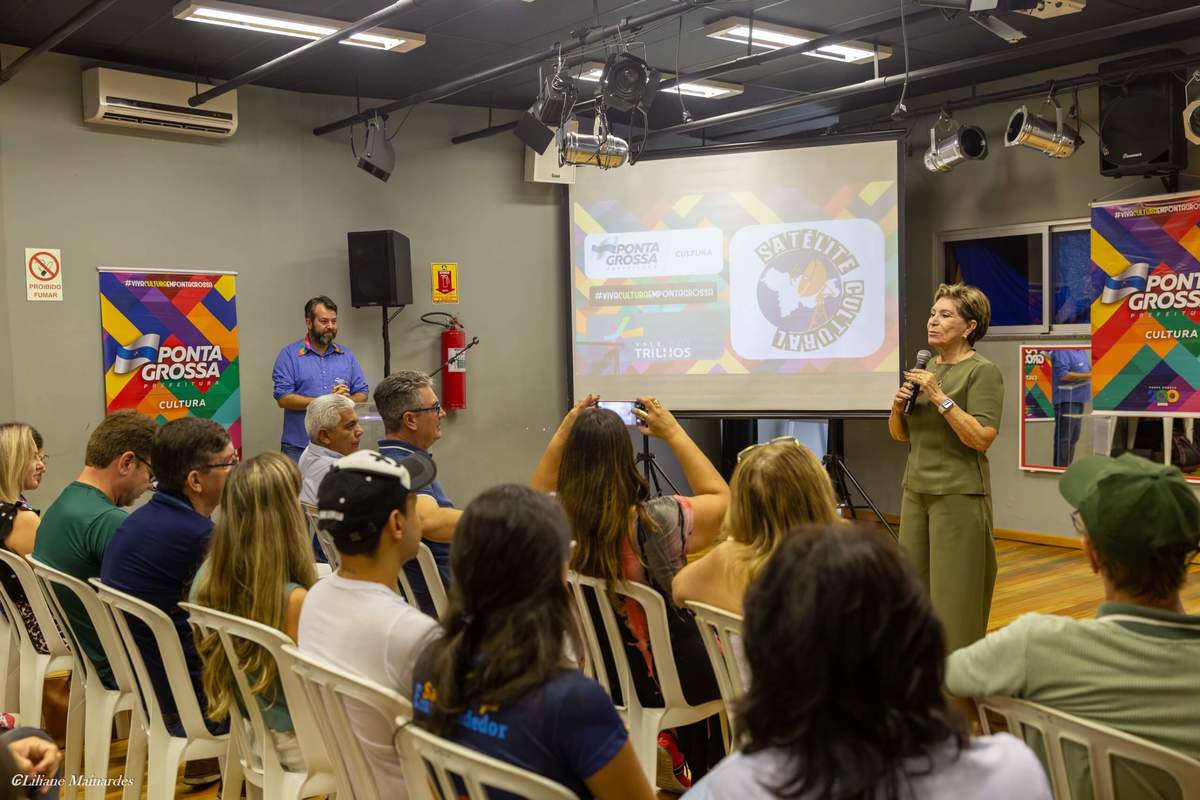 Prefeitura de Ponta Grossa lança o projeto Satélite Cultural